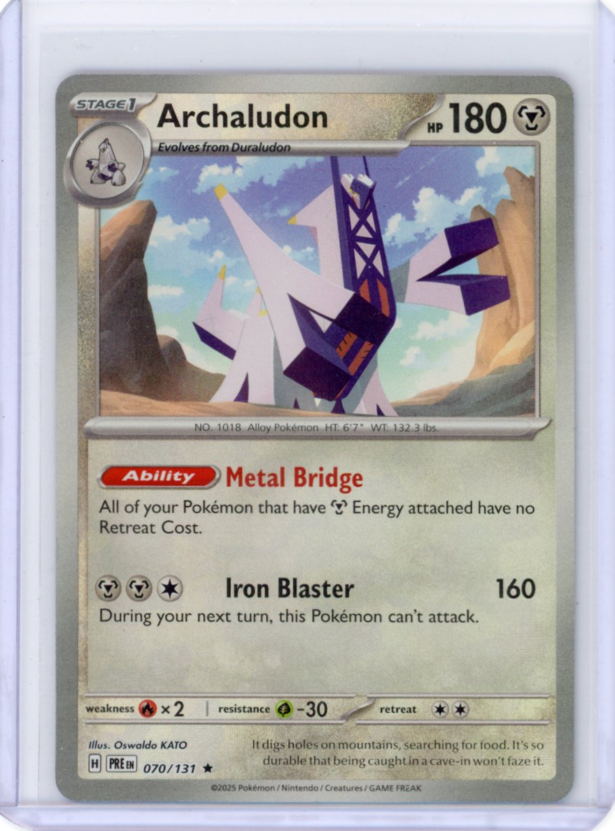 Archaludon (Master Ball Pattern) - 070/131 - SV: Prismatic Evolutions