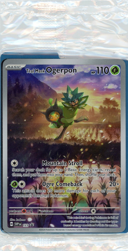 Teal Mask Ogerpon - 123 - SV: Scarlet & Violet Promo Cards
