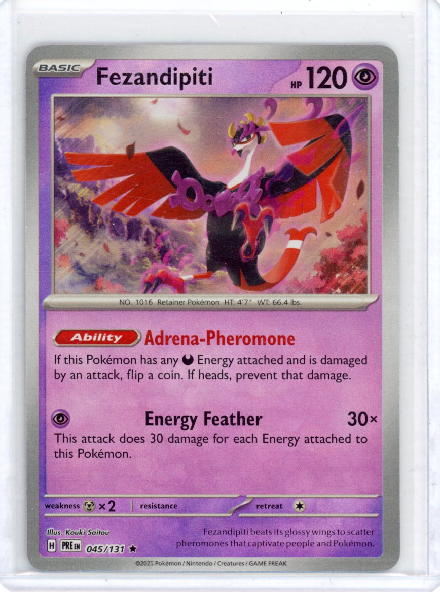 Fezandipiti 045/131 - PRE - Master Ball Pattern -