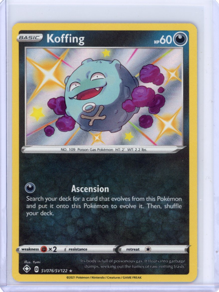 Koffing - SV076/SV122 - Shining Fates: Shiny Vault