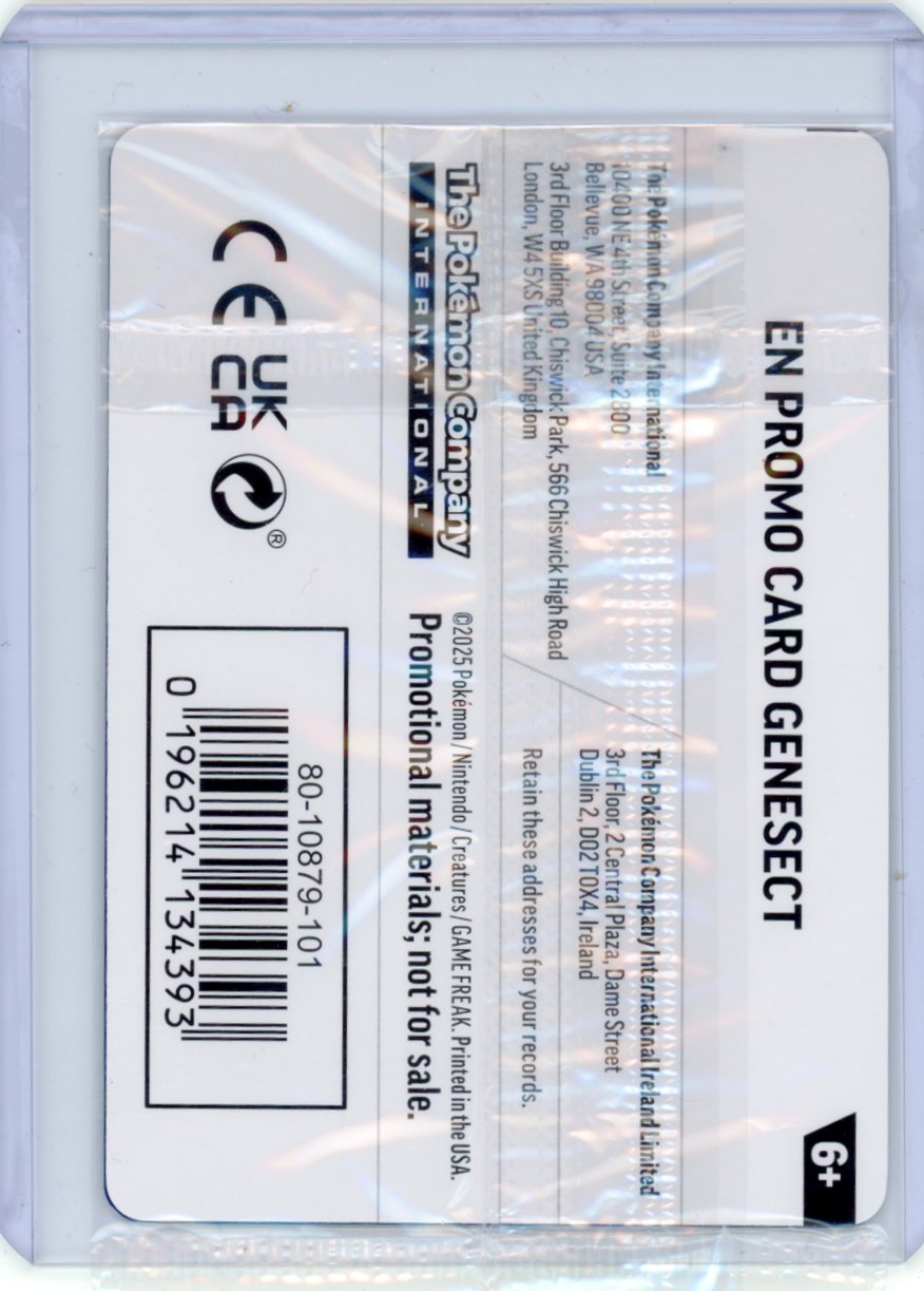 Genesect 008/094-(Cosmos Holo)- PFL (Best Buy Exclusive) SEALED