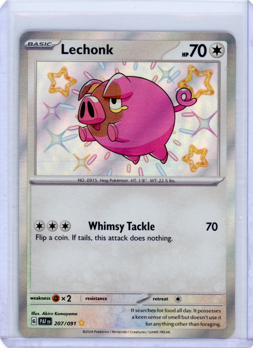 Lechonk - 207/091 - SV: Paldean Fates
