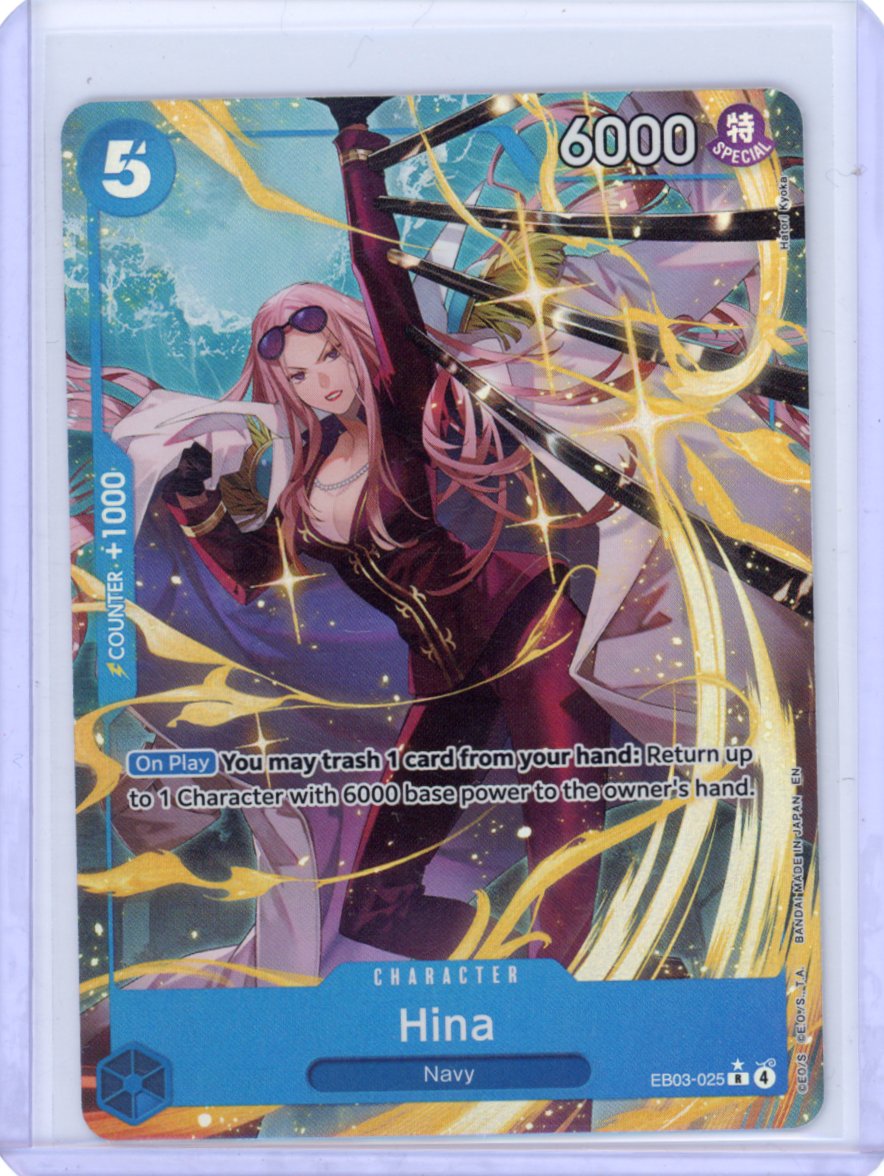 Hina 025/EB03(Alternate Art) - Extra Booster: One Piece Heroines Edition