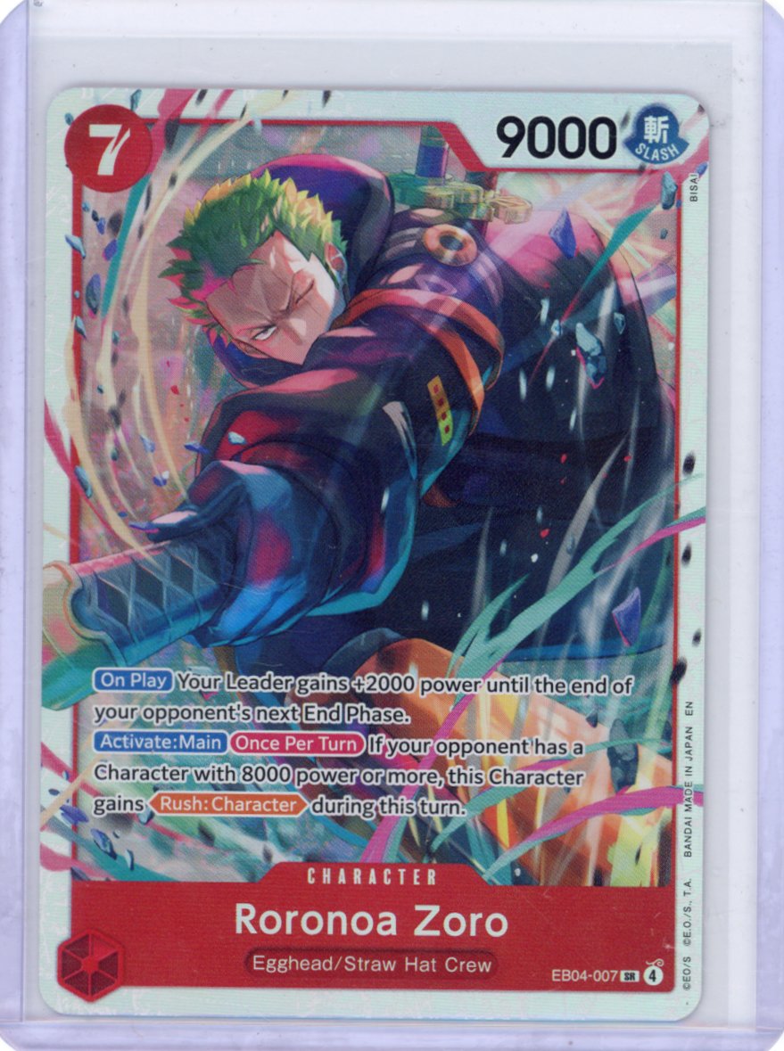 Roronoa Zoro (EB04-007) - Adventure on Kami's Island - Egghead/Straw Hat Crew