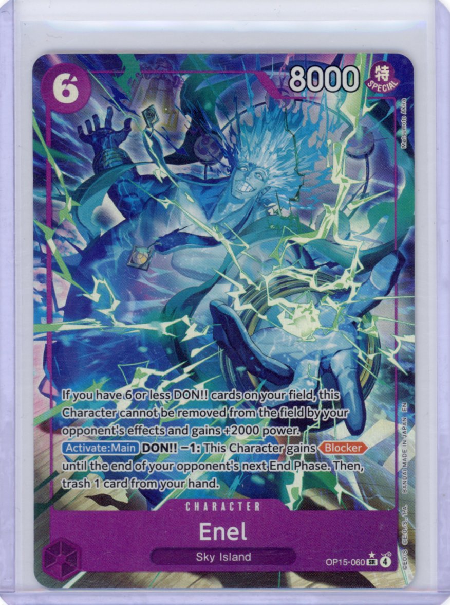 Enel (OP15-060) (Alternate Art) - Adventure on Kami's Island - Sky Island