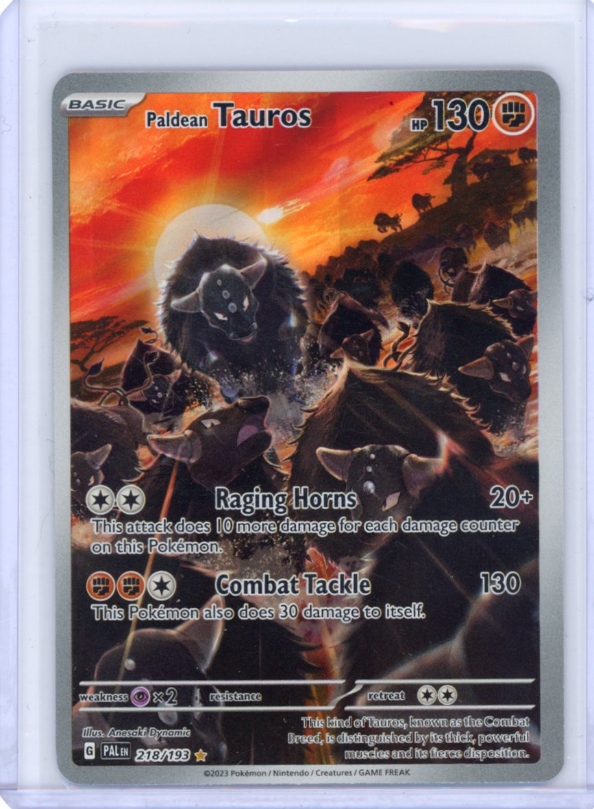 Paldean Tauros - 218/193