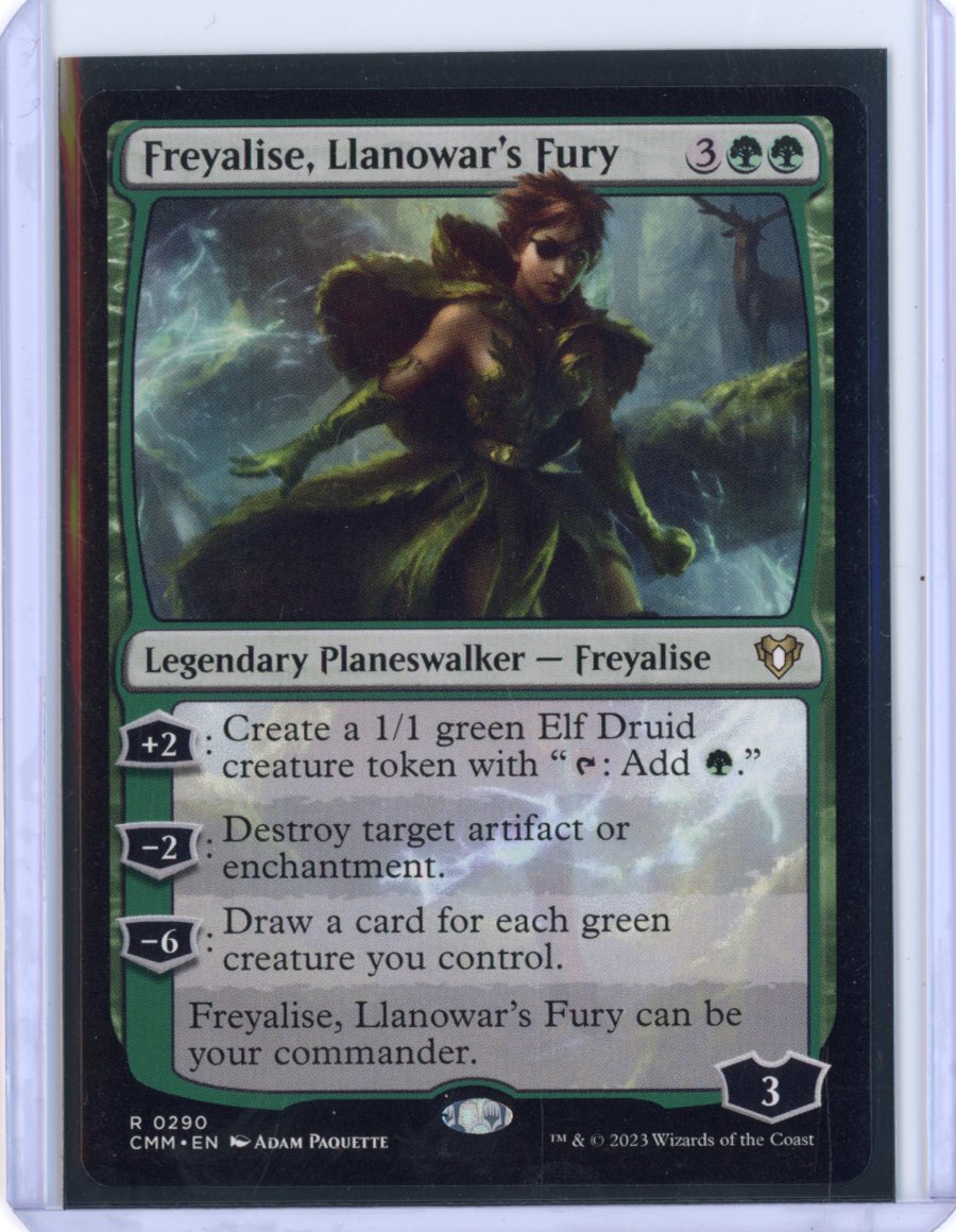 Freyalise, Llanowar's Fury - Commander Masters #0290