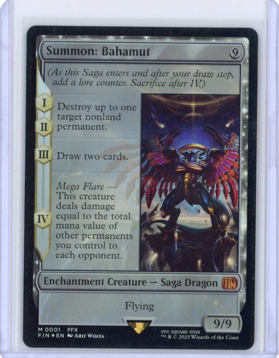 Summon: Bahamut - FINAL FANTASY (FIN) FOIL