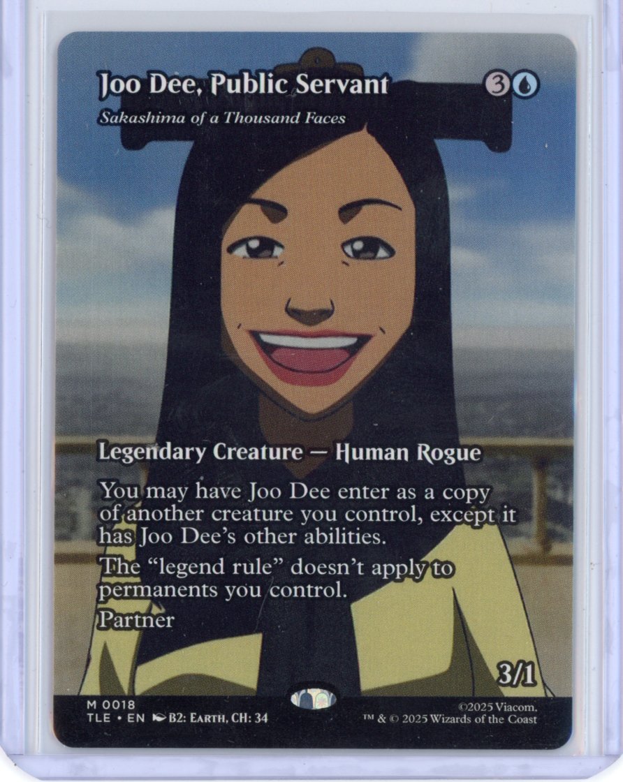 Joo Dee, Public Servant - Sakashima of a Thousand Faces (Borderless) - Avatar: The Last Airbender: Eternal-Legal (TLE)