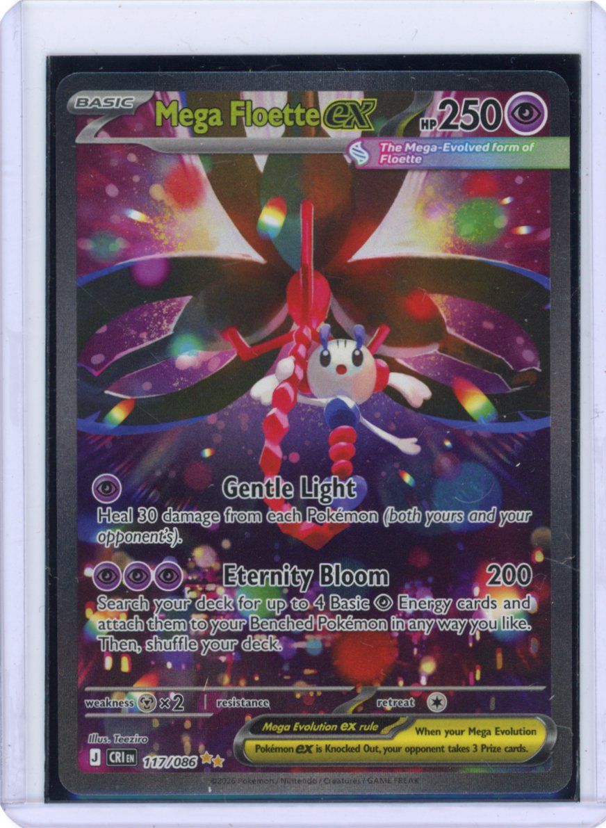 Mega Floette ex - 117/086 - ME04: Chaos Rising (CRI)