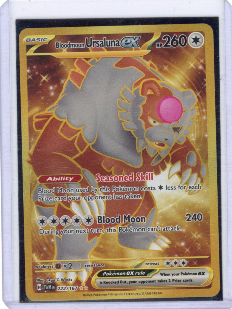 Bloodmoon Ursaluna ex - 222/167 - SV06