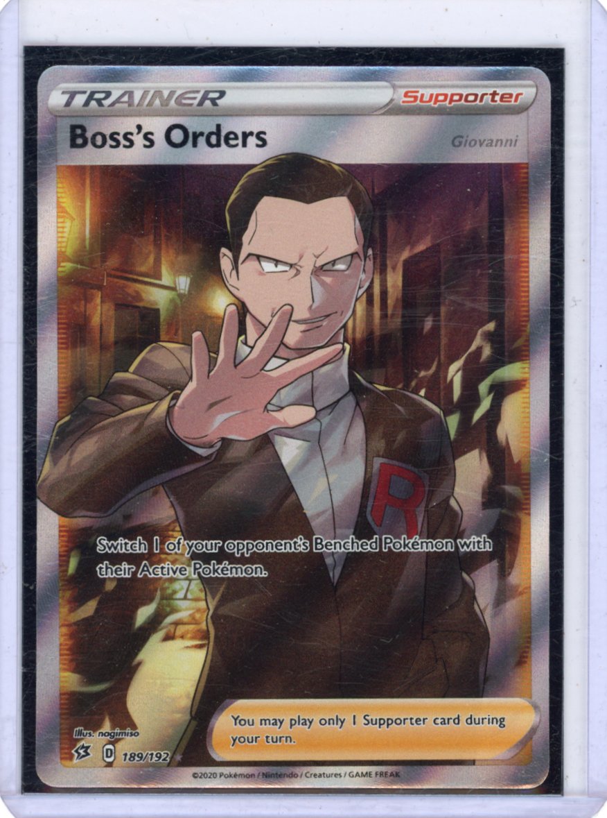 Boss's Orders (Full Art) - SWSH02