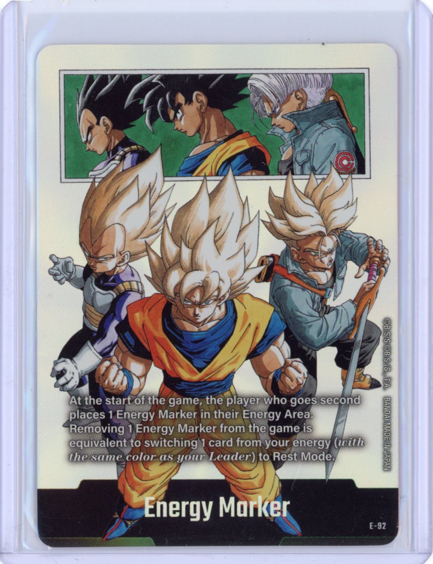 Dragon Ball Fusion World - Energy Marker (E-92)