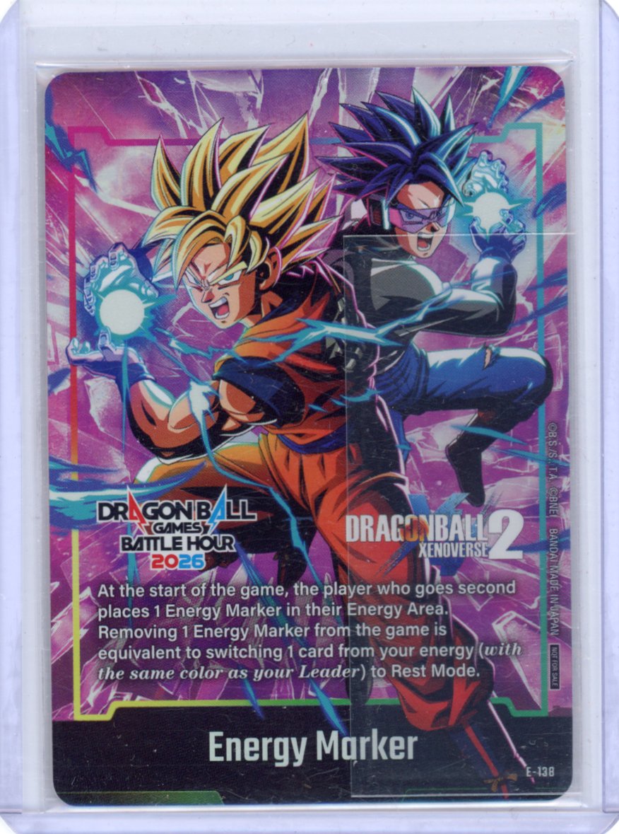 Energy Marker (E-138) - Fusion World Energy Markers