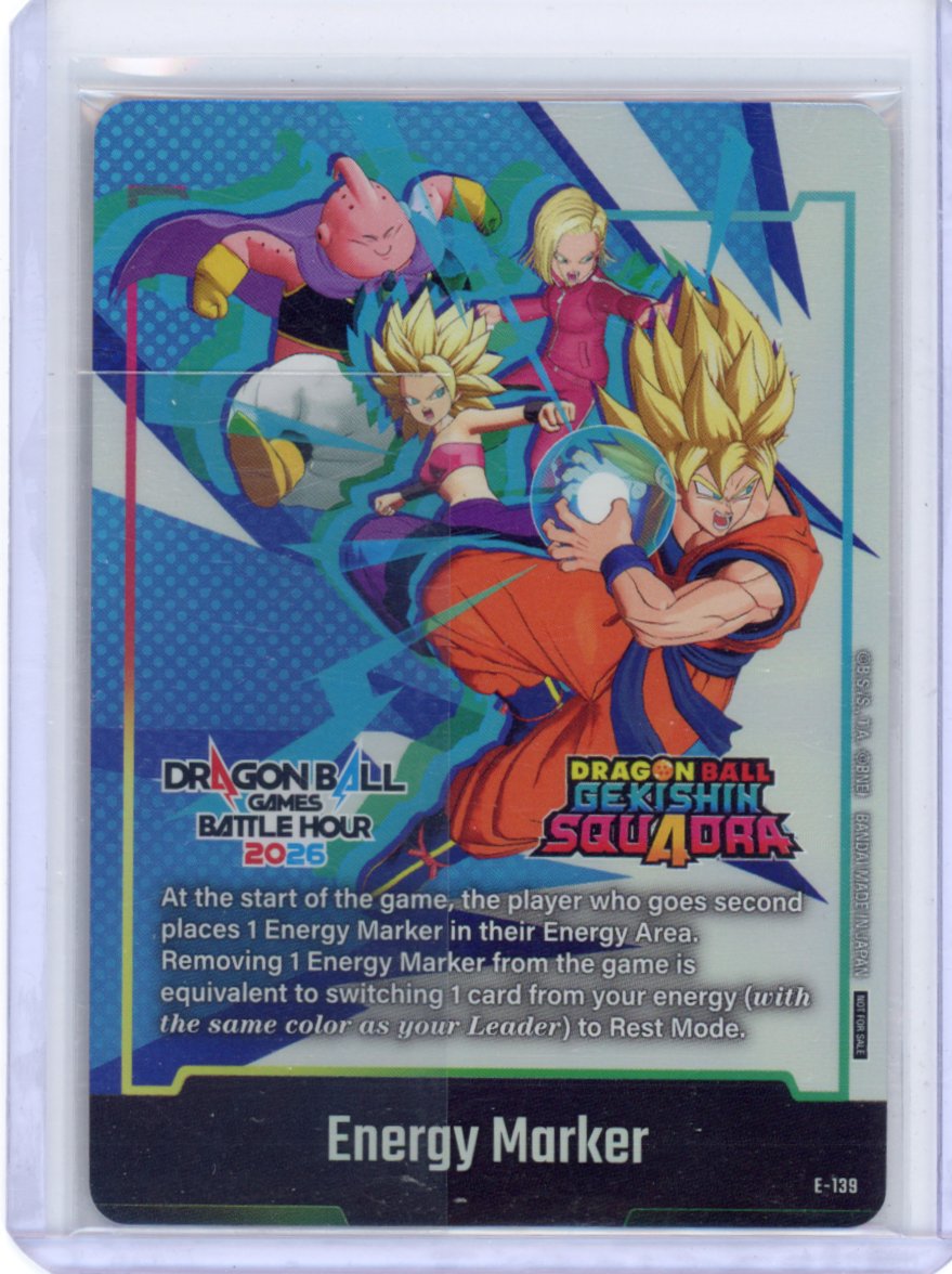 Energy Marker (E-139) - Fusion World Energy Markers