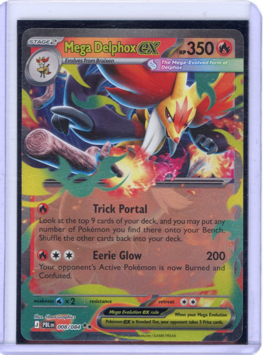 Mega Delphox ex - ME05: Pitch Black
