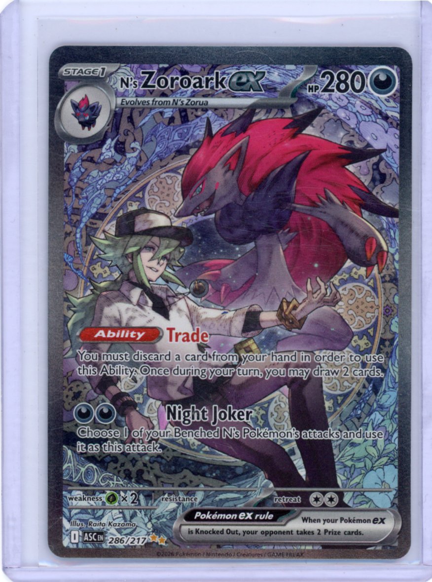 N's Zoroark ex - 286/217 - ME: Ascended Heroes