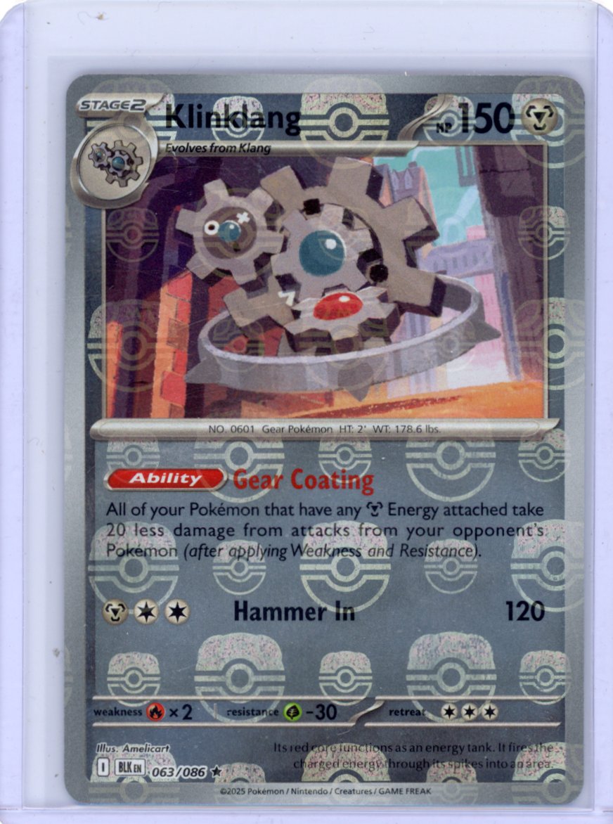 Klinklang (Master Ball Pattern) - SV: Black Bolt