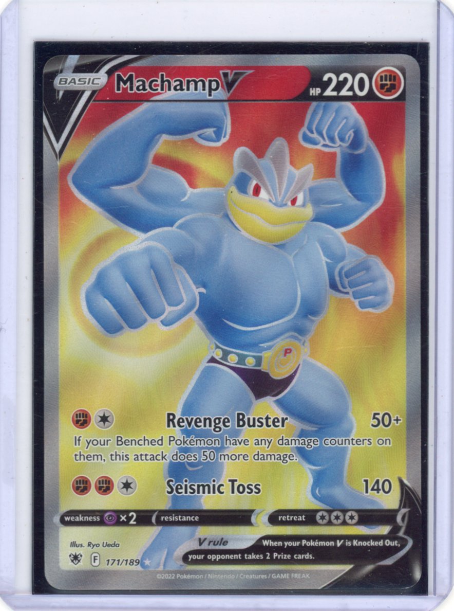 Machamp V (Full Art) - SWSH10: Astral Radiance