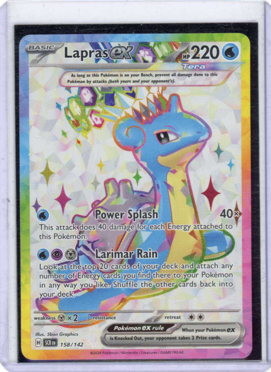 Lapras ex - 158/142 - SV07: Stellar Crown