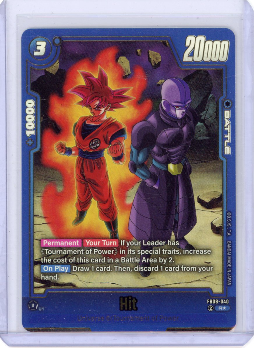 Hit (Alternate Art) - Saiyan's Pride FB08-040