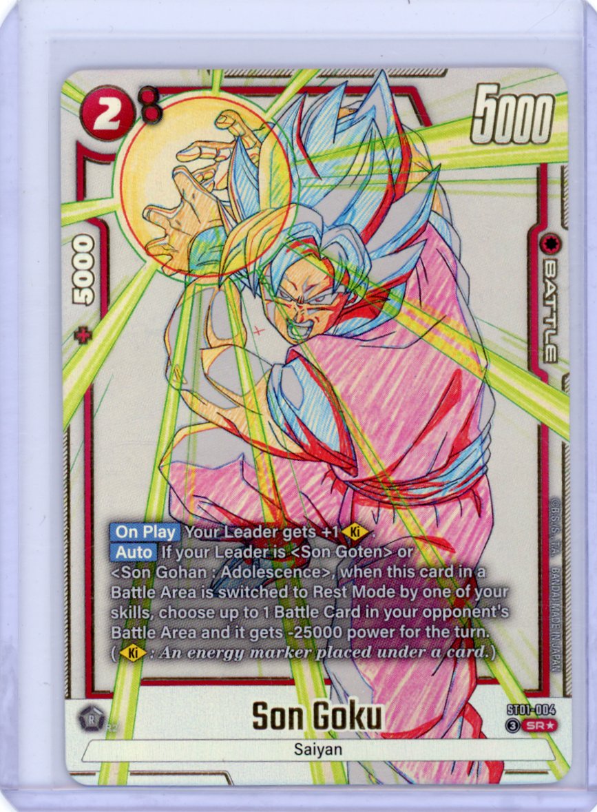 Son Goku - ST01-004 (Alternate Art) - Story Booster 01