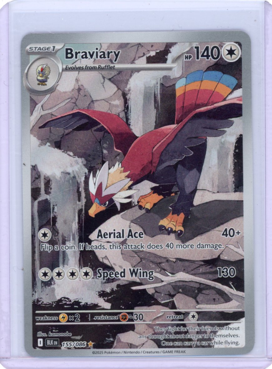 Braviary - 155/086 - SV: Black Bolt