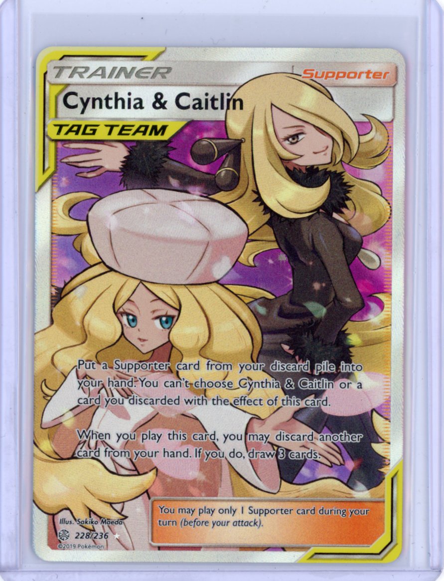 Cynthia & Caitlin (Full Art) - SM - Cosmic Eclipse
