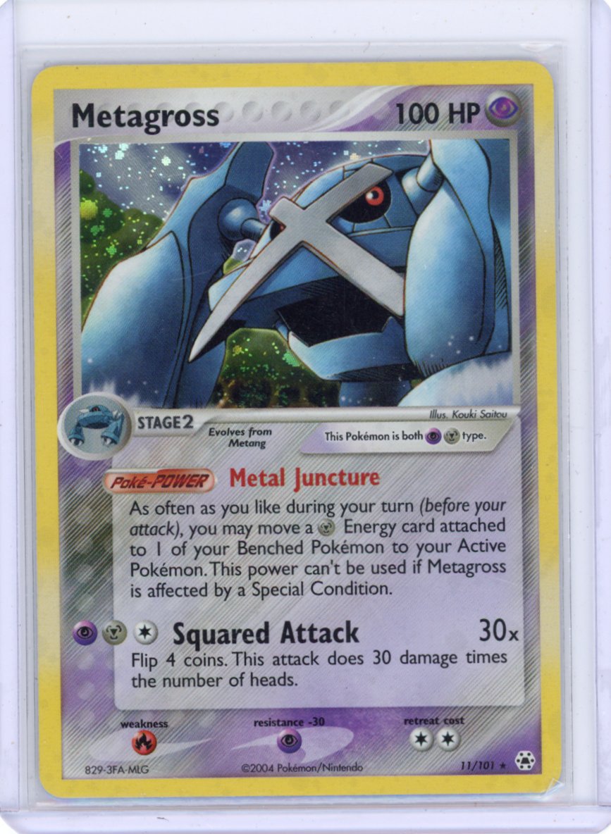 Metagross 11/101 - EX Hidden Legends Holofoil