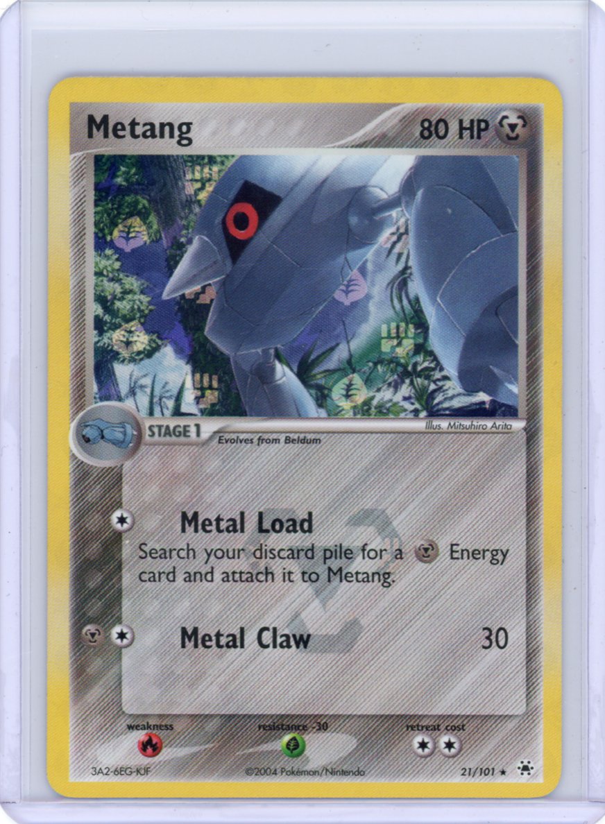 Metang - 21/101 - EX Hidden Legends Reverse Holo