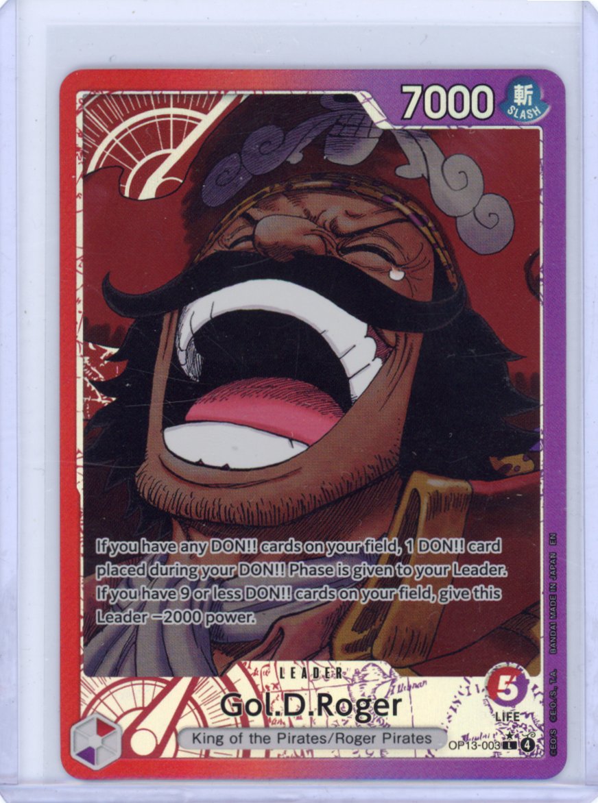 Gol.D.Roger (003) (Alternate Art) - Carrying On His Will (OP13)