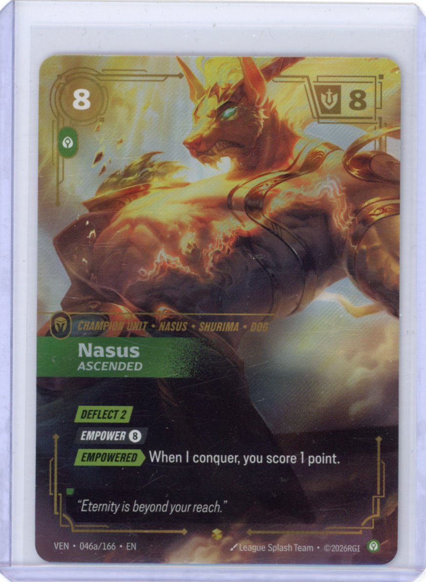 Nasus, Ascended (Alternate Art) - Vendetta (VEN)