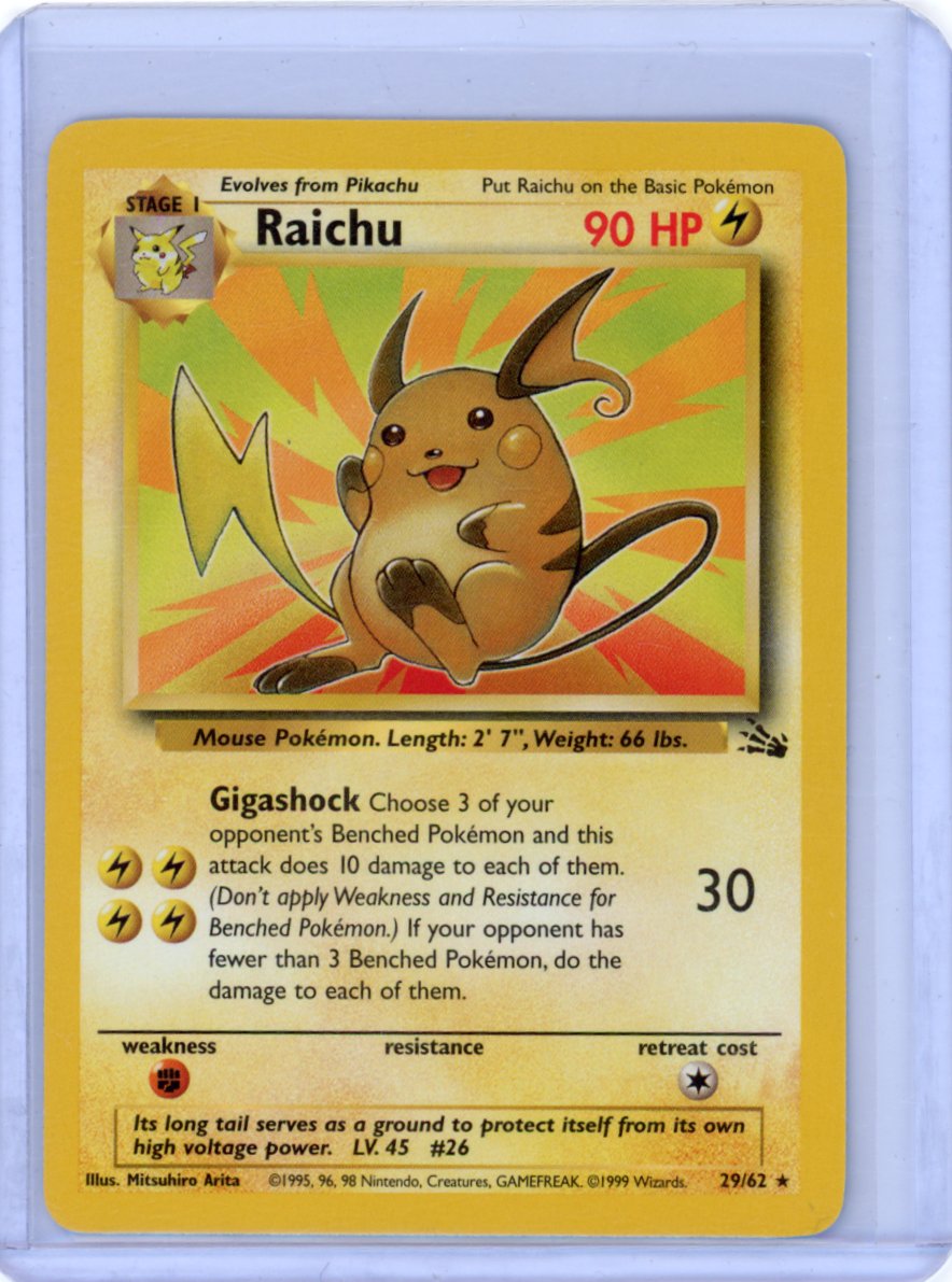 Raichu (29) - Fossil (FO) UNL