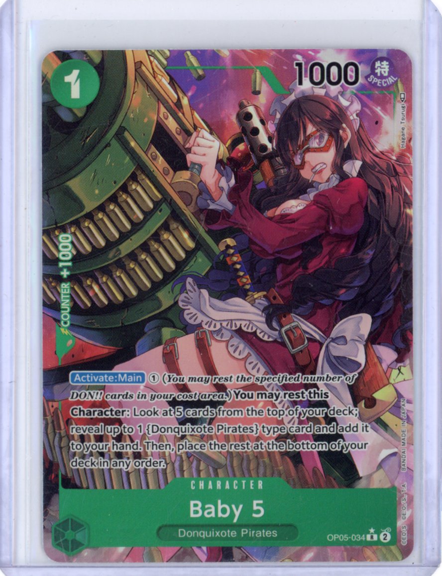 Baby 5 (034) (Alternate Art) - Awakening of the New Era (OP05)