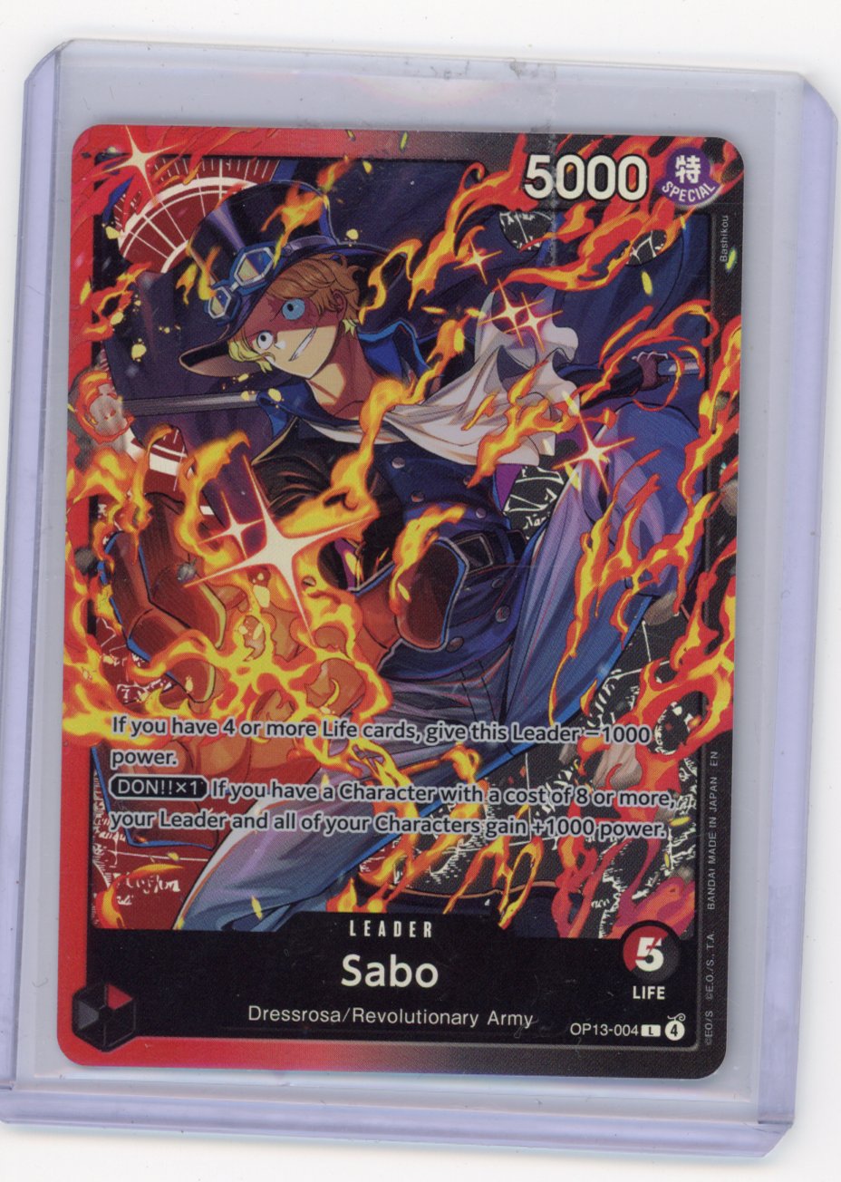 Sabo (OP13-004) - ST-35: Starter Deck 35 RED/BLACK