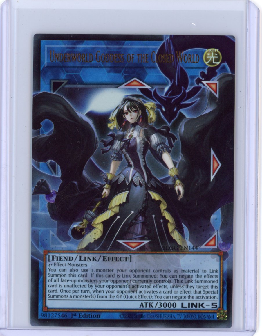Underworld Goddess of the Closed World - Battles of Legend: Glorious Gallery (BLGG)