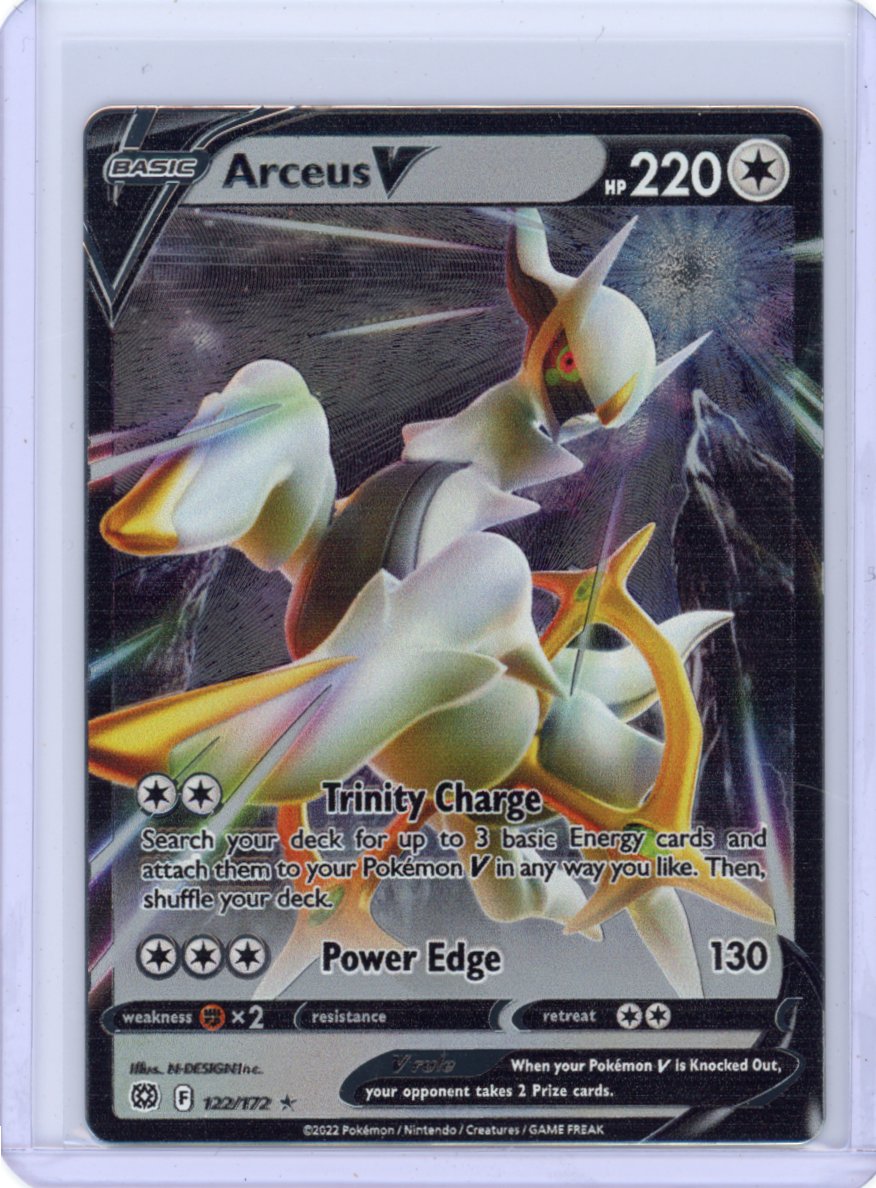 Arceus V - 122/172 (Metal Card)