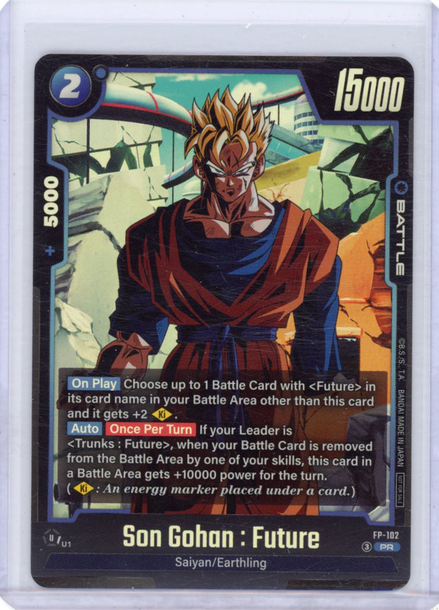 Son Gohan : Future - FP-102 - Fusion World Promotion Cards and Packs