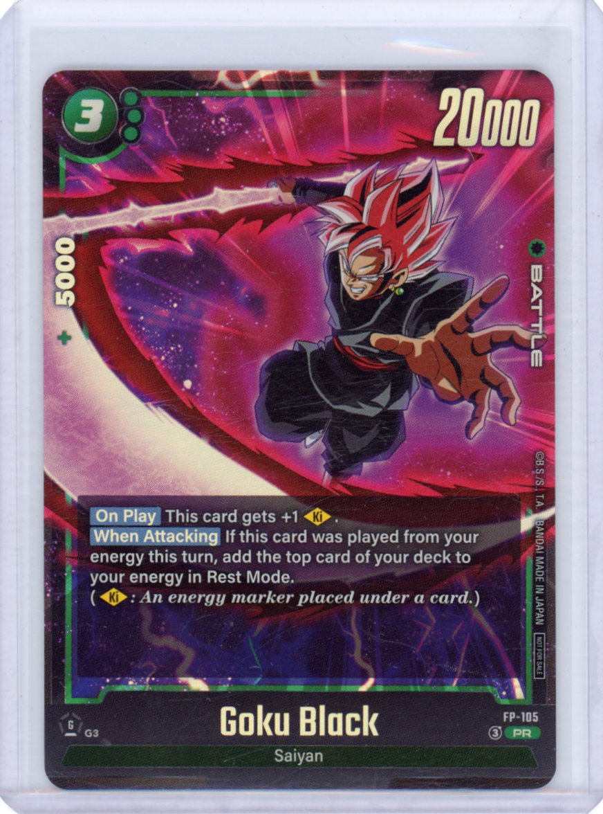 Goku Black - FP-105 - Fusion World Promotion Cards and Packs