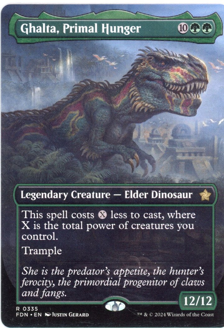 Ghalta, Primal Hunger (Borderless) - Foundations (FDN)