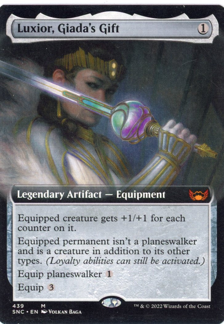 Luxior, Giada's Gift (Extended Art) - Streets of New Capenna (SNC)