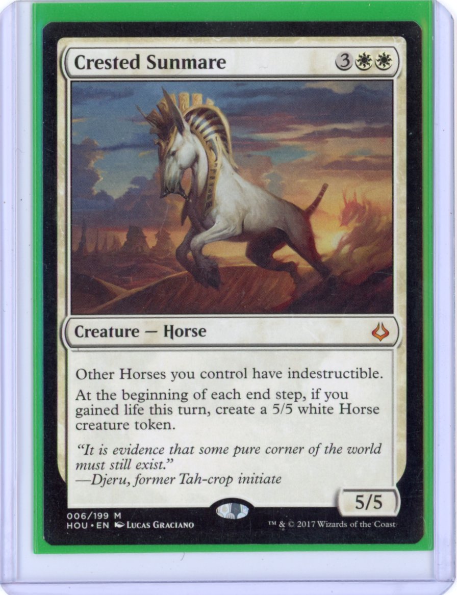 Crested Sunmare - Hour of Devastation (HOU)