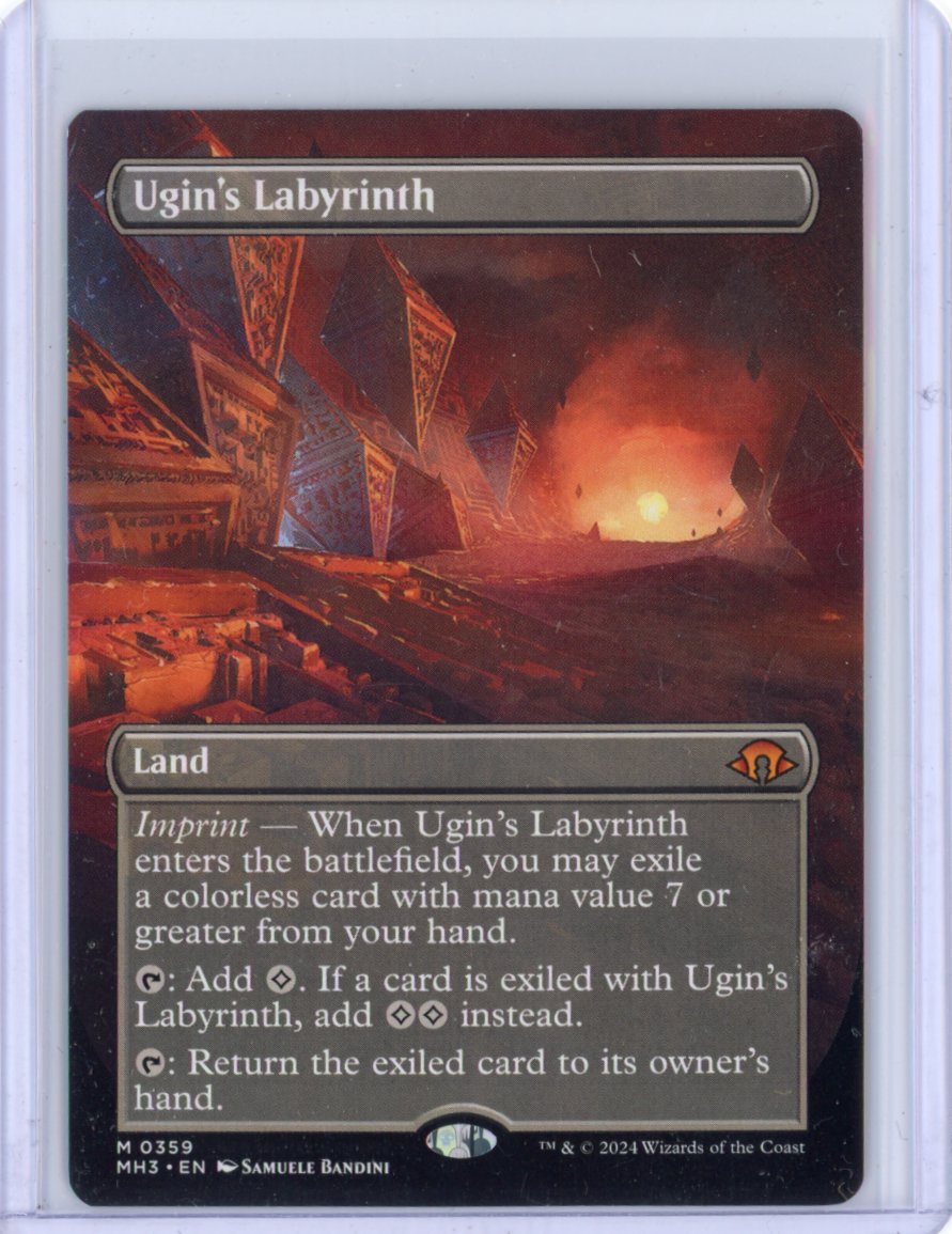 Ugin's Labyrinth (Borderless) - Modern Horizons 3 (MH3)