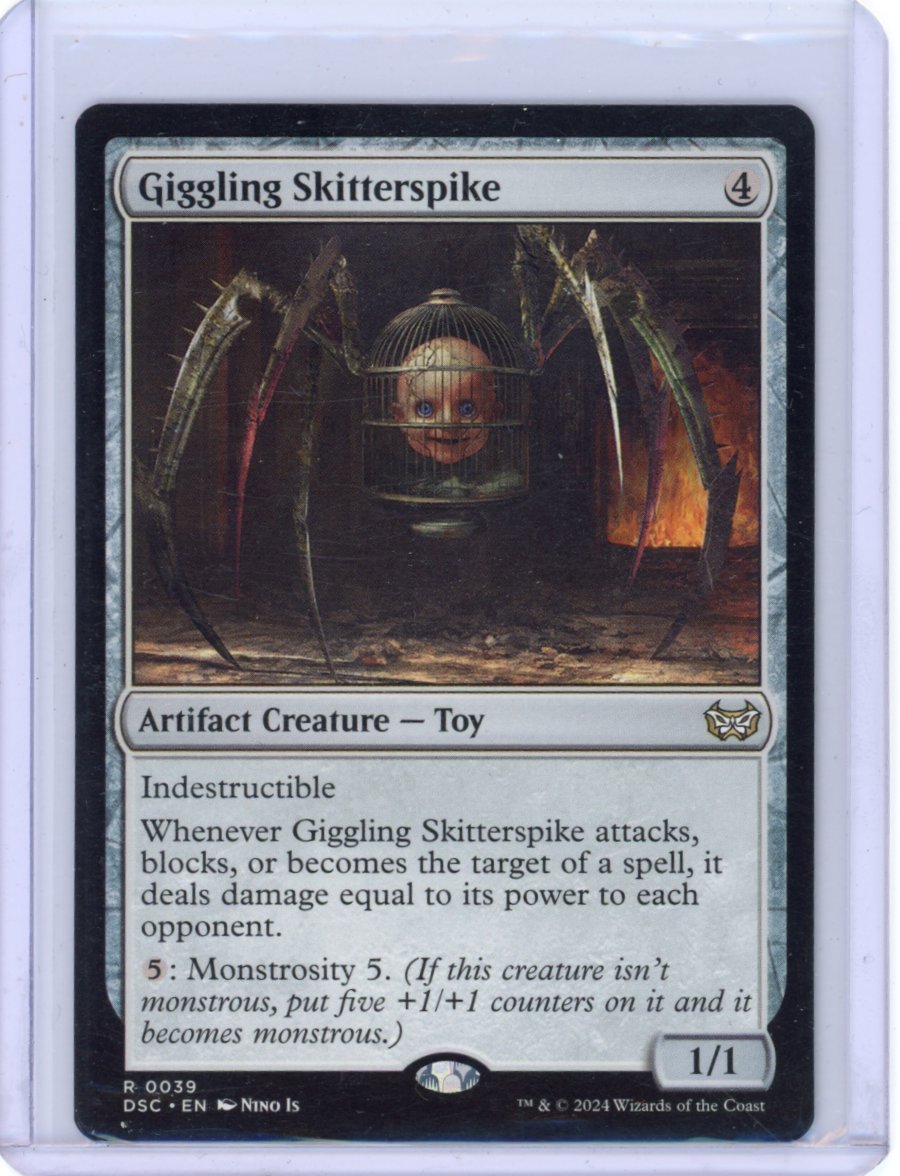 Giggling Skitterspike - Commander: Duskmourn: House of Horror (DSC)