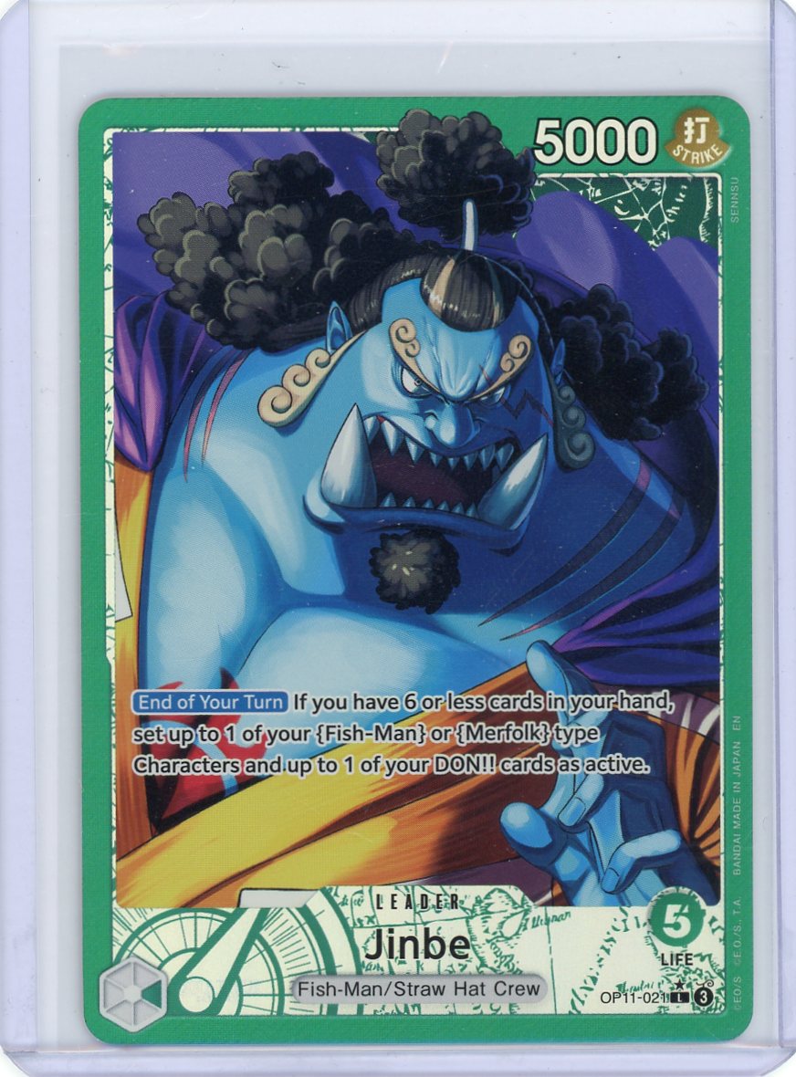 Jinbe (021) (Alternate Art) - A Fist of Divine Speed