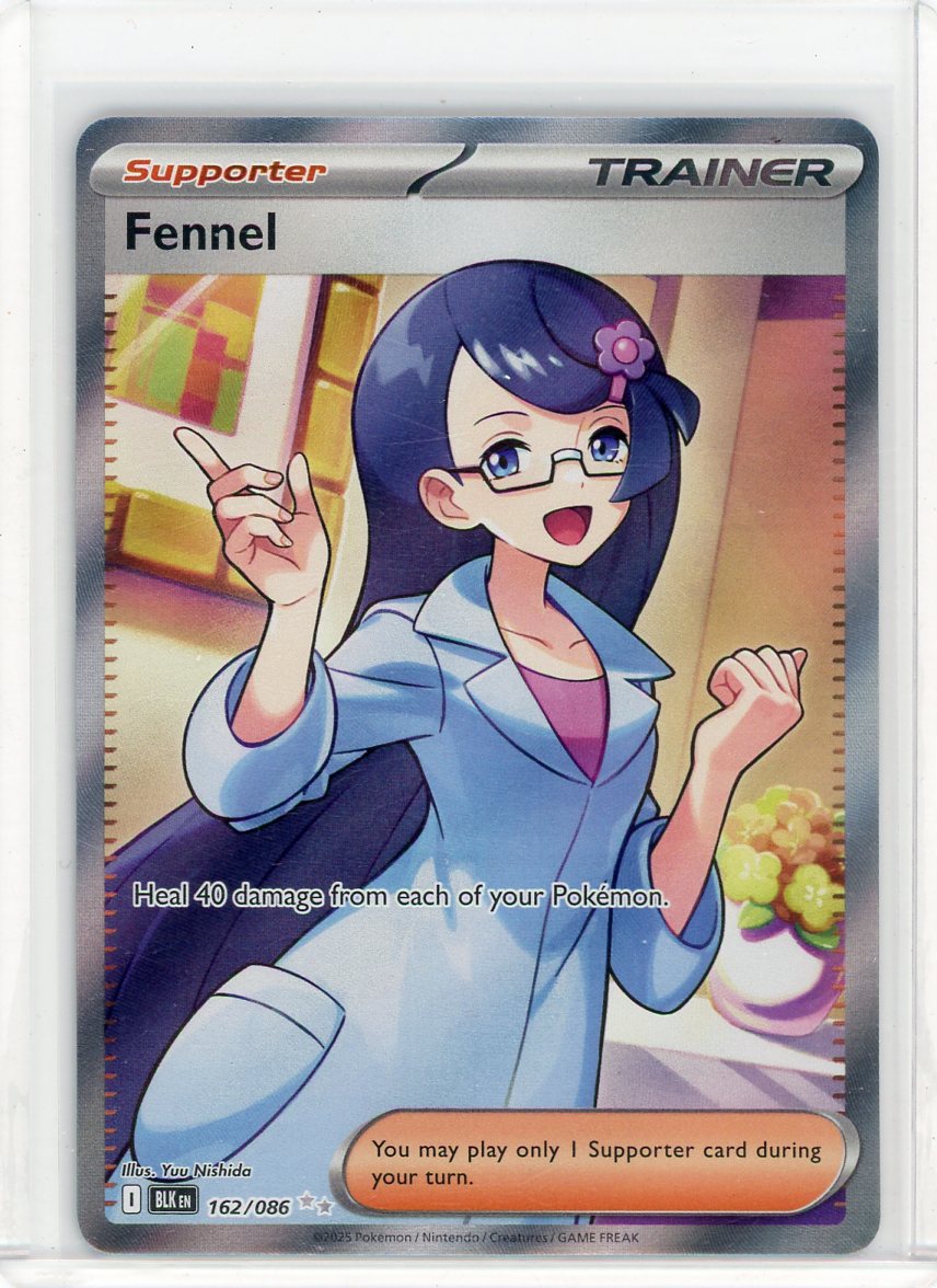 Fennel - 162/086 - SV: Black Bolt – Holo Horse Games LLC