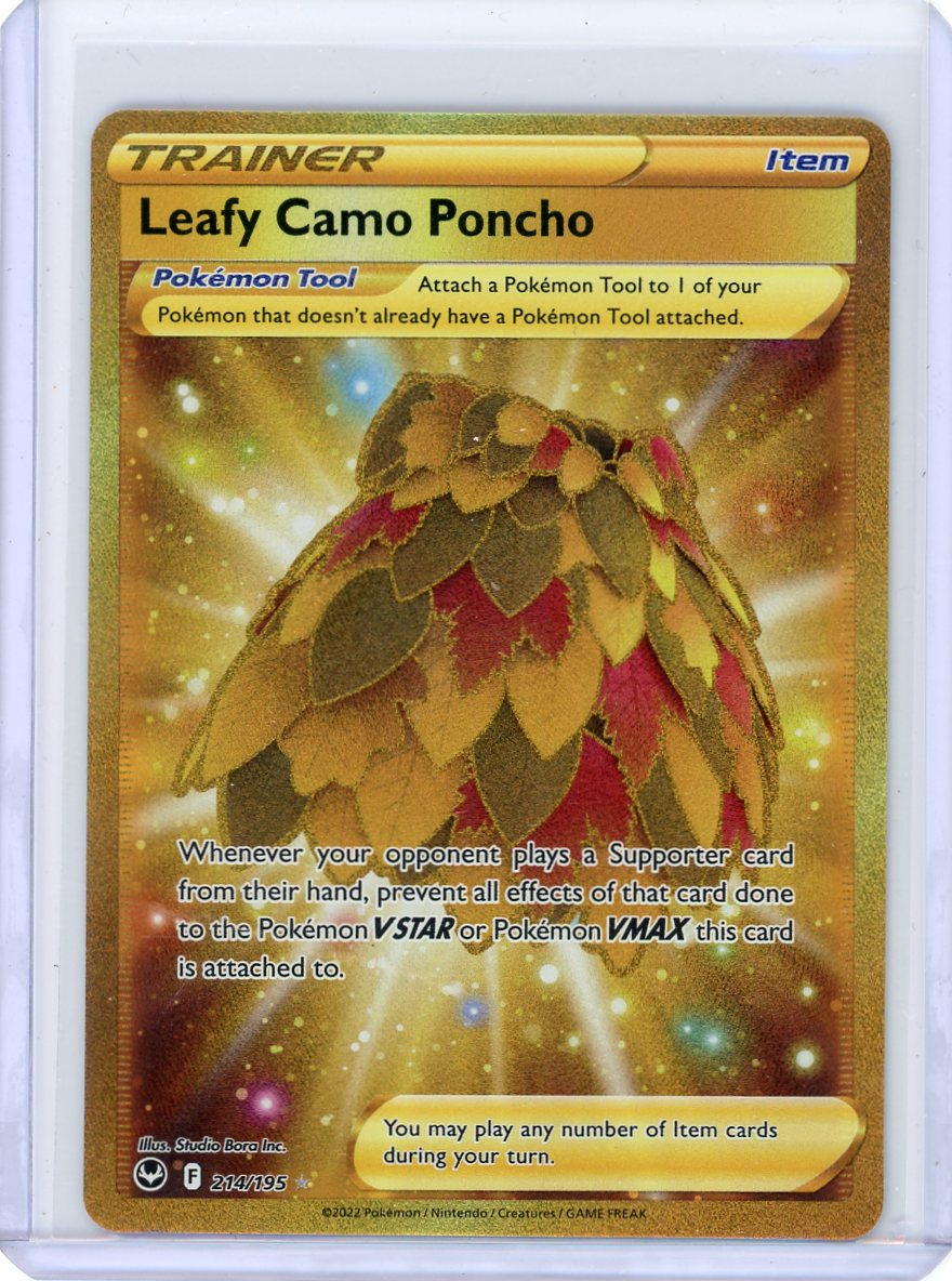 Leafy Camo Poncho (Secret) - SWSH12: Silver Tempest