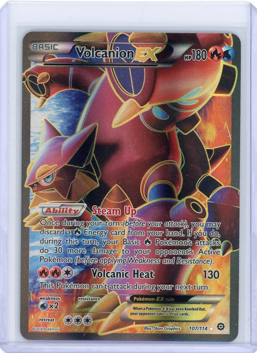 Volcanion EX (Full Art) - XY - Steam Siege – Holo Horse