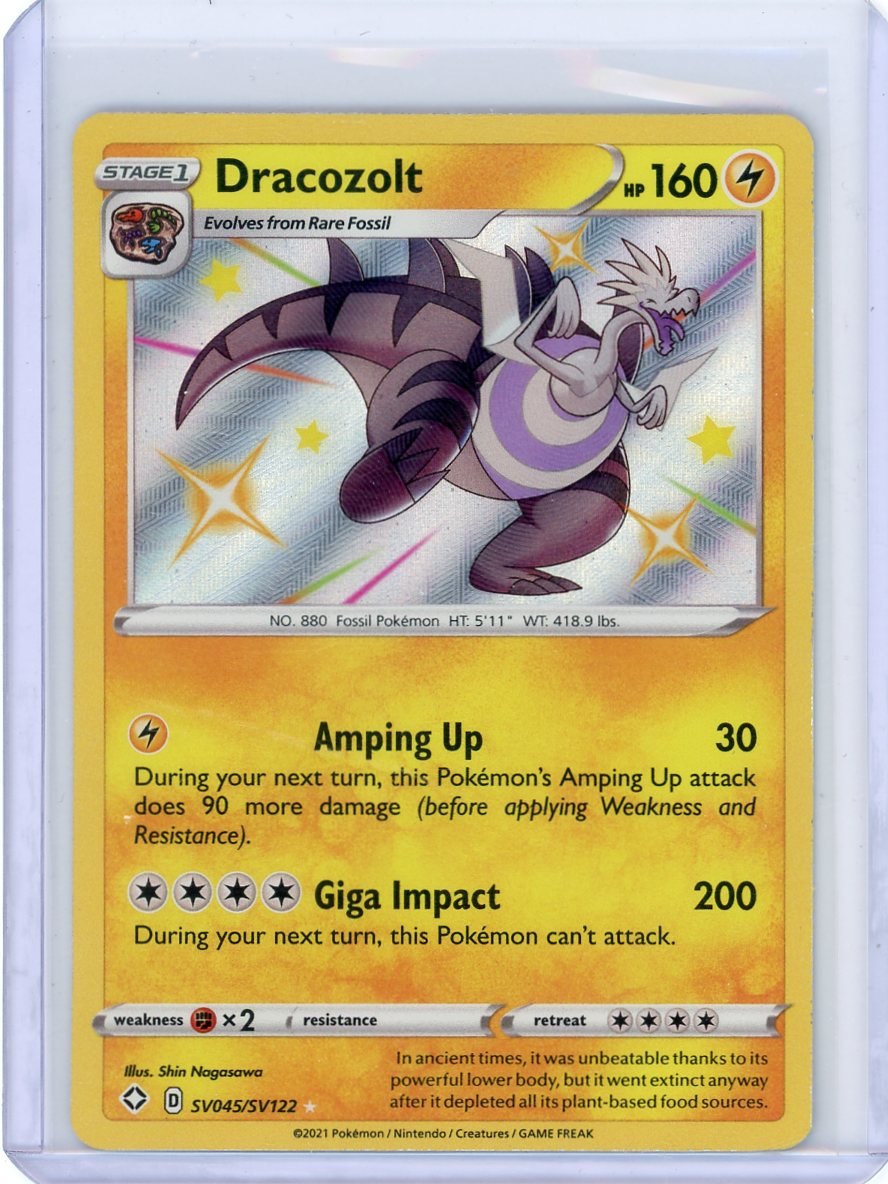 Dracozolt - Shining Fates: Shiny Vault SV045