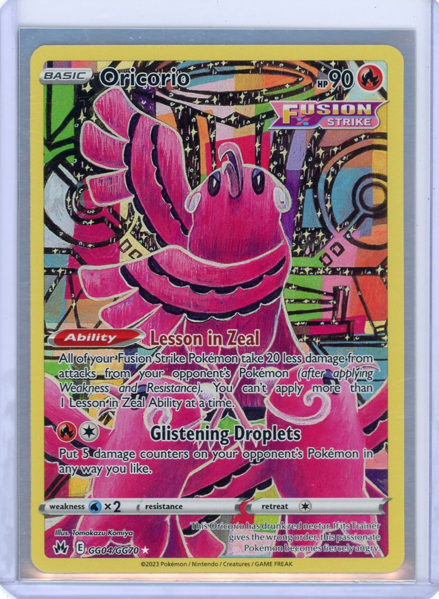 Oricorio - Crown Zenith: Galarian Gallery GG04